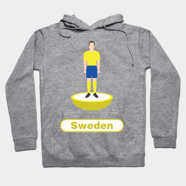 Sweden Football Hoodie by StarIconsFooty